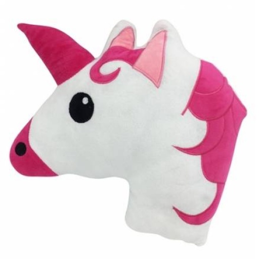 Peluche Almohadn Cabeza Unicornio 9665