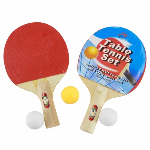 PALETA DE PING PONG CON PELOTA