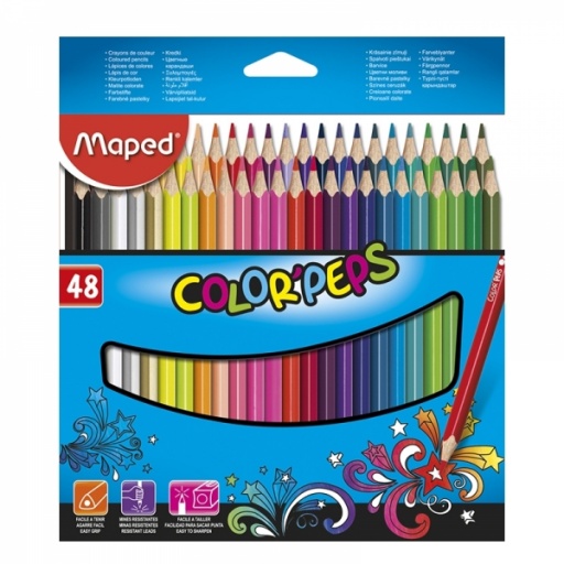 LAPICES MAPED COLOR PEPS X 48