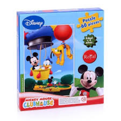 ROYAL PUZZLE 60 PCS LA CASA DE MICKEY