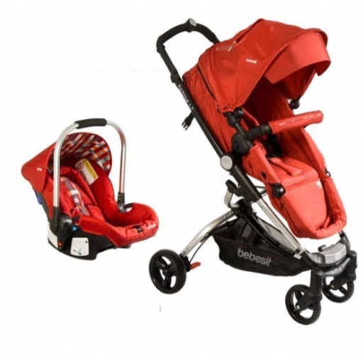 COCHE BEBE ECLIPSE TRAVEL BEBESIT ROJO