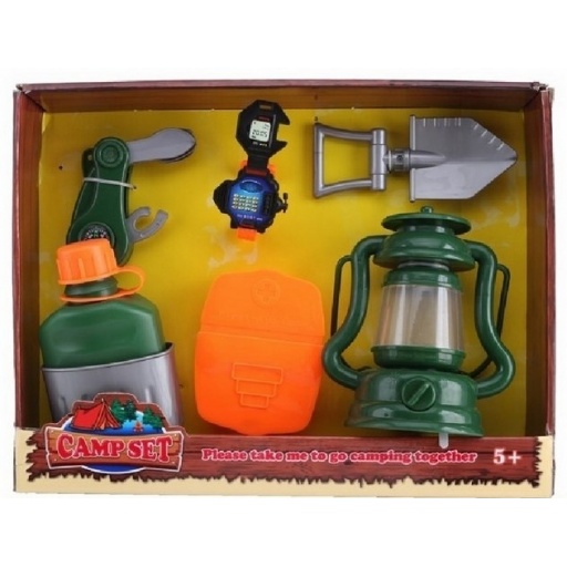 SET DE CAMPING FAROL CON LUZ