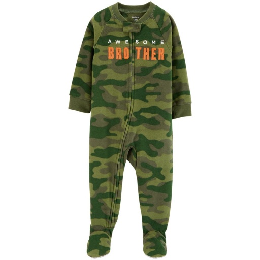 PIJAMA CARTERS MICROPOLAR CAMUFLADO 12M