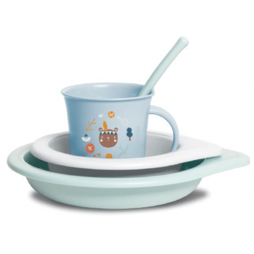 SET PLATOS VASO Y CUCHARA SUAVINEX FOREST