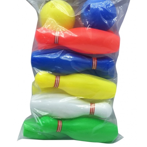 BOWLING 12 PIEZAS BOLSA PVC