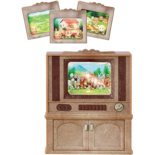 SYLVANIAN FAMILIES DELUXE TV SET