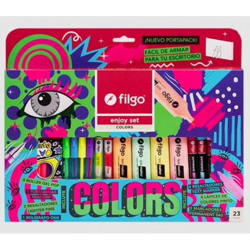 FILGO ENJOY SET COLORES SURTIDOS