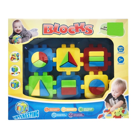 BLOCKS 36 PIEZAS VARIAS FORMAS