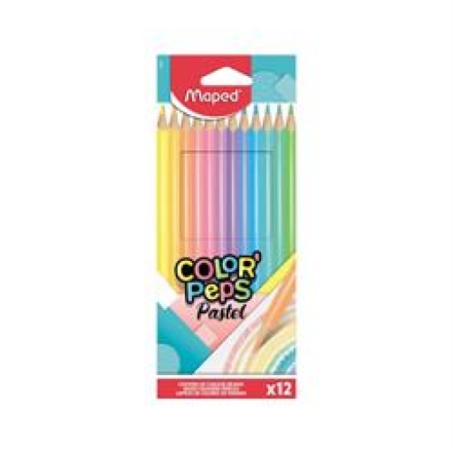 LAPICES MAPED COLORPEPS PASTEL X12