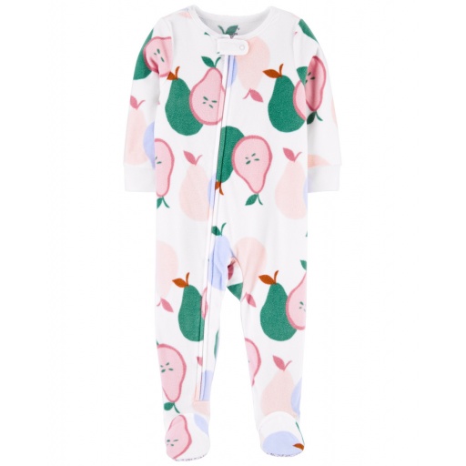 PIJAMA CON PIE PERAS MICROPOLAR NIA CARTERS 2T