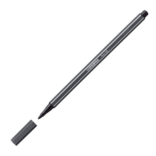 MARCADOR STABILO PEN 68 TRAZO GRUESO NEGRO