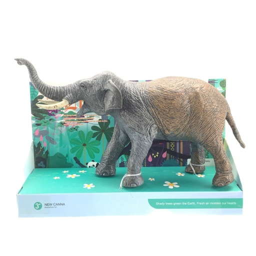 ANIMAL GOMA ELEFANTE EN CAJA