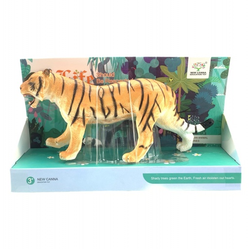 ANIMAL GOMA TIGRE EN CAJA