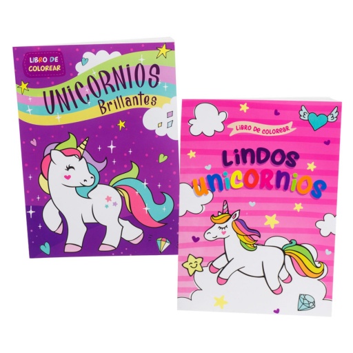 LIBRO COLOREAR UNICORNIOS 4030