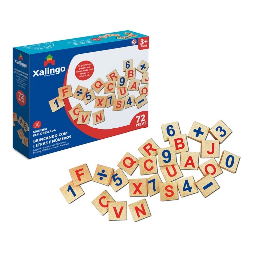 JUEGO MESA LETRAS NUMEROS MAD X 72 XALINGO