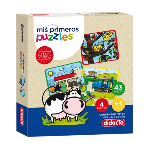 Juego de Mesa Mis Primeros Puzzles Didacta