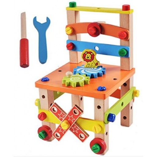 JUEGO DIDACTICO MADERA SILLA