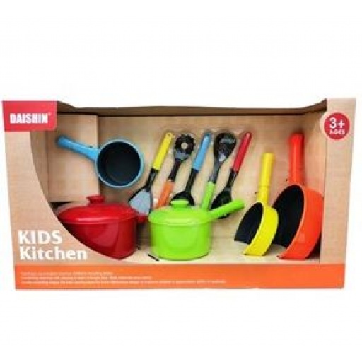 SET COCINA 10 PCS PLASTICO EN