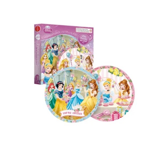 Juego de Mesa Princesas Circular 2 en 1 Royal