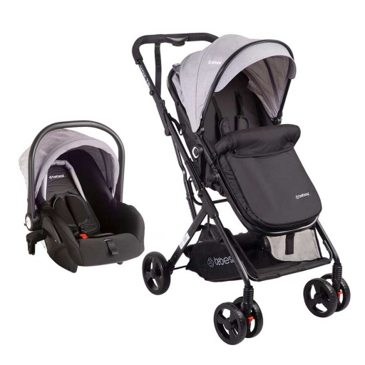 COCHE TRAVEL SYSTEM VOX BEBESIT GRIS