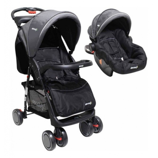 COCHE CON SILLA  AVANTI SPEZIA NEGRO