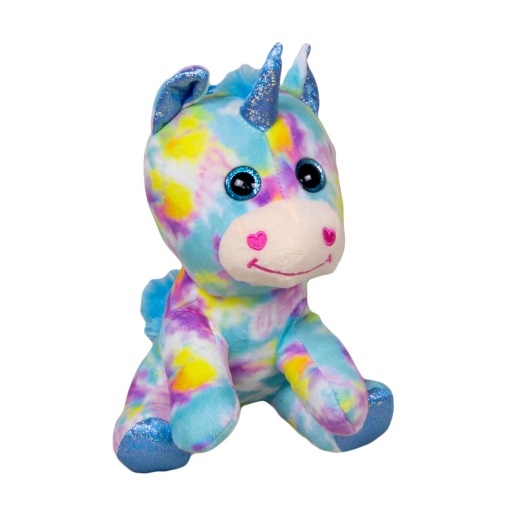 PELUCHE UNICORNIO JASPEADO COLOR SURTIDO  20 CM PHI PHI