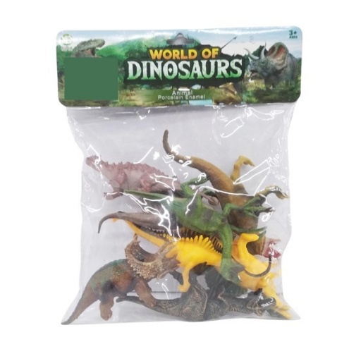 DINOSAURIO X 8 EN BOLSA