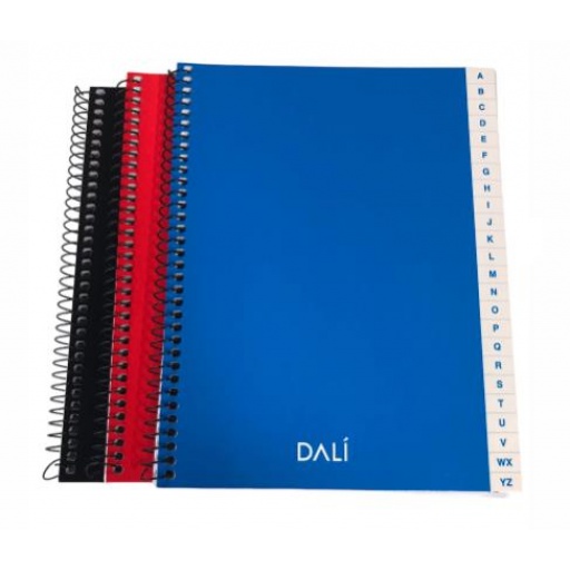 CUADERNO INDICE 72 HOJAS DALI