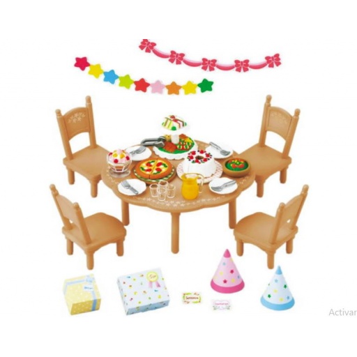 SYLVANIAN FAMILIES SET PARA FIESTA