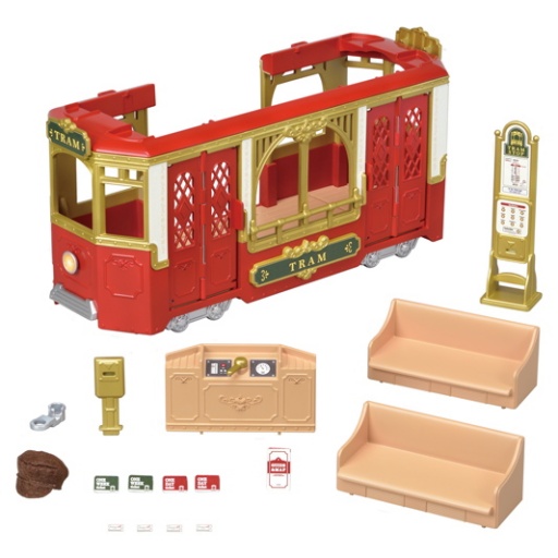 SYLVANIAN FAMILIES TREN TRANVIA