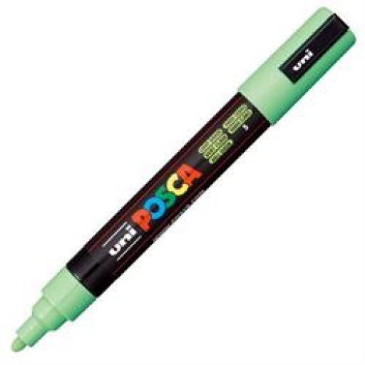 MARCADOR UNI POSCA 2.5 MM VERDE CLARO