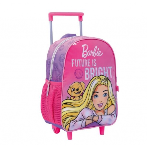 MOCHILA BARBIE 12" CON CARRO 35601