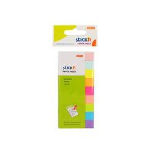 INDICE STICK EN PAPEL 9 COLORES 50X12 MM