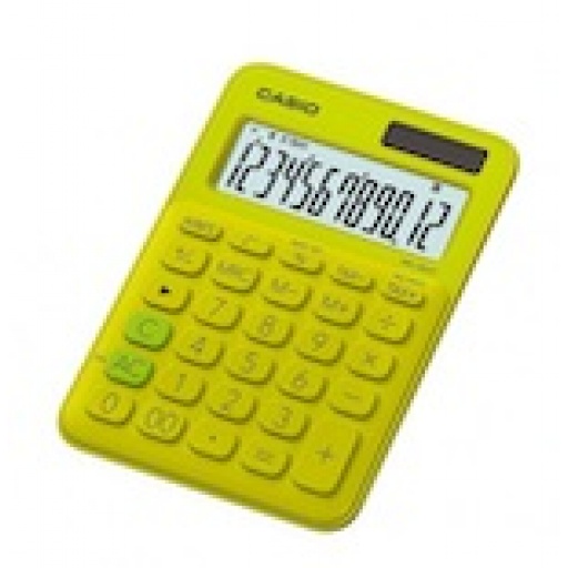 CALCULADORA CASIO MS-20UC MY STYLE AMARILLO