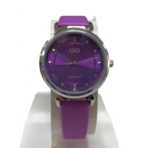 RELOJ PULSERA Q&Q ANALOGO DE DAMA Q27B008PY VIOLETA