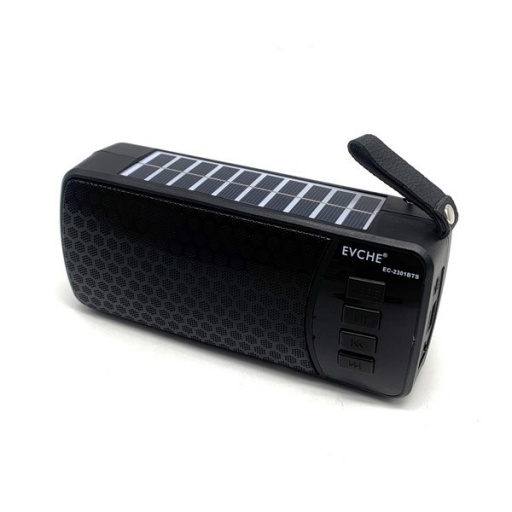 PARLANTE CON RADIO FM SOLAR BLUETOOTH 8020