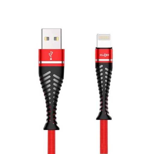 CABLE USB-LIGHTNING REFORZADO 1M KLGO S21