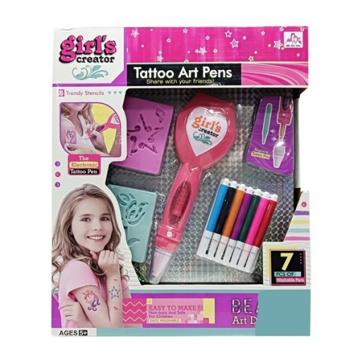 SET BELLEZA TATUAJE TEMPORAL CAJA 7841