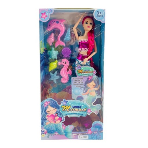 MUECA ART SIRENA CON 8 ACCS EN CAJA 6085