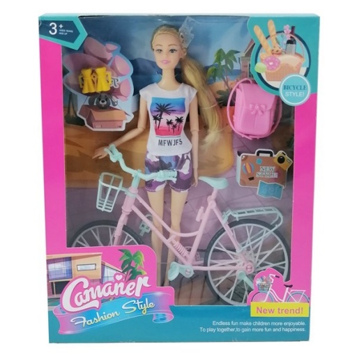 MUECA ARTICULADA CON BICICLETA Y ACC 5897