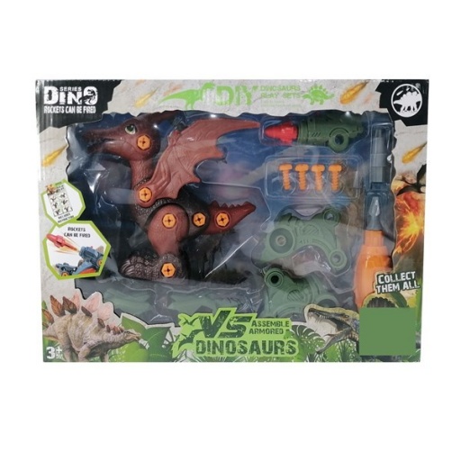 DINOSAURIO PARA ARMAR DESTORNILLAR CAJA 5841