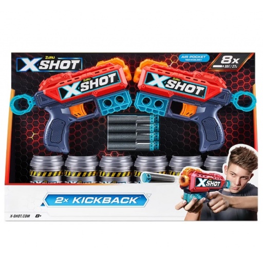 ARMA X-SHOT EXCEL DOBLE KICKBACK C 8 DARDOS