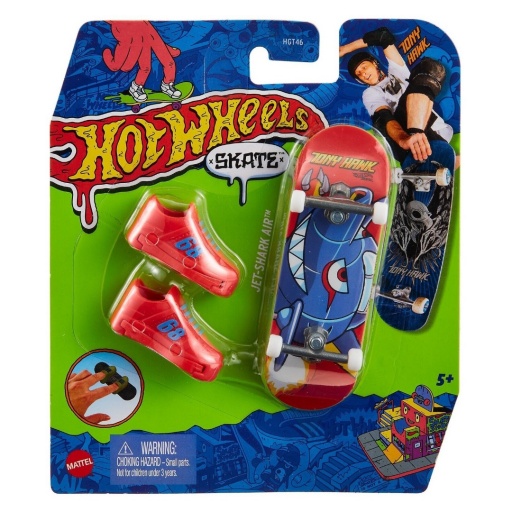 PATINETA SKATE HOT WHEELS DEDO CON TENIS HGT46