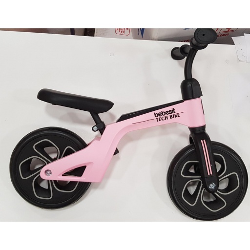 BEBESIT BICICLETA SIN PEDAL TECH BIKE NEGRA  K001