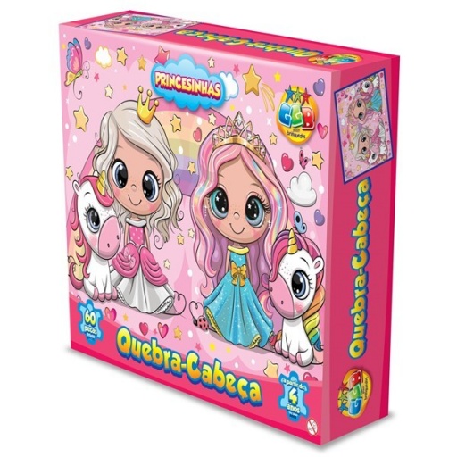 PUZZLE CARTON 60 PZAS PRINCESAS GB 1064