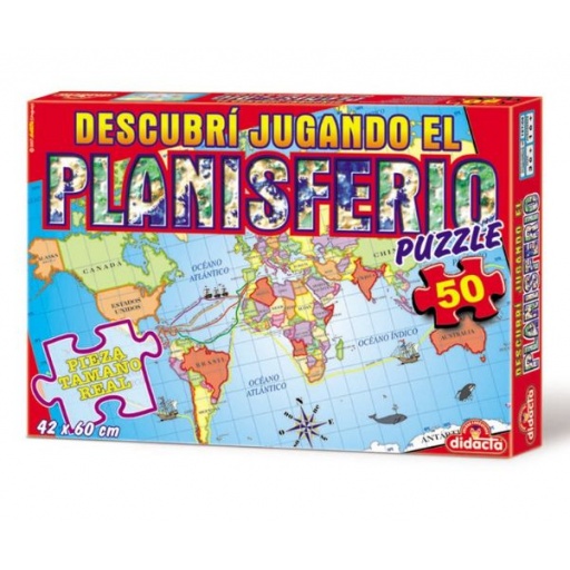 DIDACTA MAXI PUZZLE EL PLANISFERIO  157/05