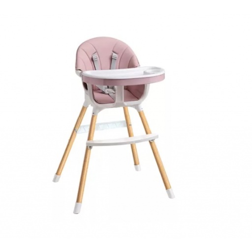 SILLA DE COMER PARA BEBE CON ALTURA REGULABLE ML-5054-ROS