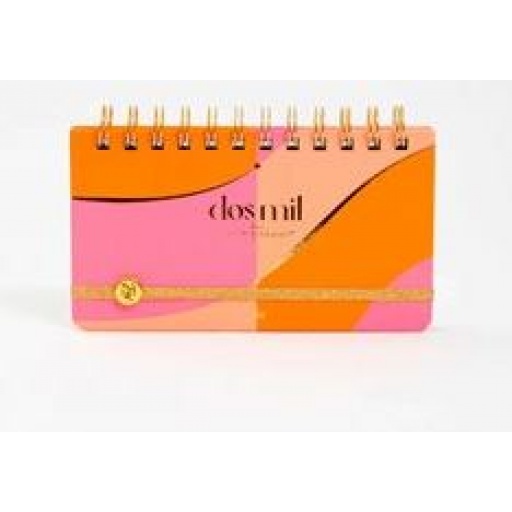 AGENDA SEMANAL POCKET CON ESP PINK 15X21 FW