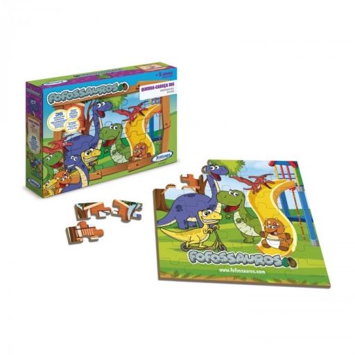 PUZZLE MADERA 35 PZAS DINOSAURIOS XALINGO