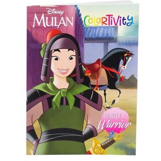 LIBRO COLOREAR MULAN 49675